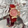 Reloj de cuarzo para mujer, nuevo reloj de estudiante, con banda elástica perezosa popular transfronteriza y lazo literal con números completos