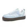 Zapatillas Deportivas de Entrenamiento Alemanas para Mujer 2026 Otoño Nuevo Estilo Suela Gruesa Bloque de Color, Elegantes Casual con Cordones de Moda Zapatos Forrest Gump
