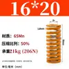 Padrão Japonês Resistente a Altas Temperaturas Mola de Molde Mola de Compressão Doméstica 65Mntf Fio Plano de Alta Resistência Compressão Retangular Alta Elasticidade