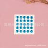 10MM25 álbum creativo redondo para niños, decoración de actuación DIY, pegatinas de Diamantes acrílicos