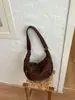Bolsa casual de leopardo de gran capacidad al por mayor para mujer, nuevo diseño de moda tipo bollo, bolso de hombro cruzado vintage para commuting
