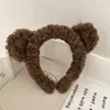 Orejas de Oso Lindas Peluche Tocado Aro para el Cabello Aro para Lavarse la Cara de Mujer Clips para el Cabello Populares en Internet Diadema Flequillo Accesorios para el Cabello Coletas