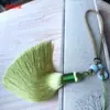 Novo Pingente de Jade DIY Pingente de Franja Pendurado Pingente de Carro Franja de Seda Conjunto de Franjas