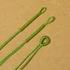 72# Bucle Enrollado de Nylon Bobina Material DIY Cuerda Trenzada Hecha a Mano Bucle Falso Hebilla Colgante Cordón para Collar