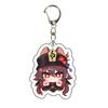 Llavero Transparente Raiden Xiao Zhongli Hu Tao Merchandising de Anime Colgante Acrílico Doble Cara Encanto para Bolsa Hecho a Medida