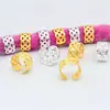 Grampos de Cabelo, Tiaras, Tranças de Menina, Acessórios Decorativos para Cabelo, Grampos de Metal Vazados, Acessórios DIY para Dreadlocks Africanos