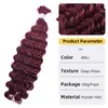 Cabelo Cru Onda Profunda Cabelo Real Cabelo para Aplique Pacote de Cabelo Real Peruca Real Cabelo Humano para Tranças