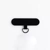 Junta de acero inoxidable para teléfono móvil, parche para cordón de teléfono móvil, funda para teléfono móvil, clip de metal universal, resistente y duradero, antipérdida