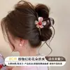 Pinza de garra grande versátil coreana para cabello grueso, pinza de tiburón para mujer, pasador elegante y moderno para recogidos