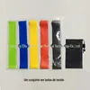 Bandas Elásticas de Látex Conjunto de Bandas Elásticas Loop de Resistência Treinamento de Força Bandas Elásticas de Yoga Alta Densidade