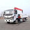 Preço de Fábrica do Guindaste de Caminhão Dongfeng Dolica Azul de 3,5 Toneladas A Caixa de Carga Pode Ter até 4,2m de Comprimento