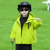 Chaqueta de Otoño para Niños 2026 Nueva Genial y Moderna Cortavientos 3 en 1 Infantil para Niños Pequeños Abrigo Resistente al Viento para Exteriores