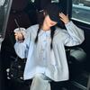 Conjunto de Otoño para Niñas Camisa y Pantalón para Muñeca 2025 Nuevo Estilo Coreano Moderno Conjunto de Camisa de Dos Piezas para Niños Mayores