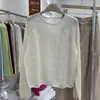 Loja Oficial Shanghai Dan Nong/Suéter de Tricô Japonês Sem Costura de Alta Qualidade para Mulheres 2026 Novo Modelo Cor Sólida Respirável Mangas Raglan