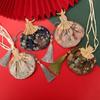 Saquito perfumado, Bolsita Hanfu, Saquito vacío, Decoración estilo chino, Festival del Doble Nueve, Hanfu estilo antiguo, Repelente de mosquitos portátil, Saquito de hilo dorado