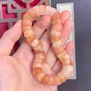 Pulseira de raiz de bodhi de jade branco de intestino grosso de porco, torção manual em degradê, placa de descompressão para estudantes, brincar ao redor do dedo, pulseira de contas de Buda macias, atacado