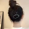 Grampo de Cabelo Nuvem com Strass Feminino Artefato de Finalização de Cabelo na Nuca Presilha bb Presilha para Franja Lateral Pequena Grampo de Cabelo Acessório de Cabeça