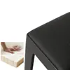 Bancos de Plástico para Uso Doméstico, Taburetes Cuadrados Engrosados y Apilables Empacados Suavemente para Casas de Alquiler, Bancos Altos Simples, Fuertes y Duraderos para Mesa de Comedor