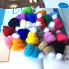 Ventas directas de fábrica sombrero de lana hecho a mano adornos pequeños combinación de moda materiales de decoración para sombrero pequeño diy anillo para el pelo pasador