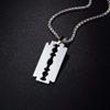 Collar con colgante de cadena de suéter larga con personalidad creativa de estilo hip hop para hombres y mujeres, estilo coreano, personalidad moderna, accesorios para suéter
