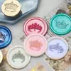 Serie Corona Transfronteriza Sello de Cera Sello de Latón Sello de Invitación de Sobre Vintage Sello de Cera Cabezal de Latón Venta al por Mayor