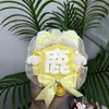 Chen Zheyuan (Yuan) Celebridad Hecha a Sí Misma Colgante de Bolso Qihang Mini Abanico Reflectante Etiqueta de Nombre Set Completo Terminado Hecho a Mano