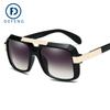 Defeng 18115 nuevas gafas de sol vintage de montura grande para hombre mujer tarjeta JIA er básica transfronterizas Europa y Estados Unidos