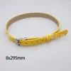 Linha de carro de vários tamanhos longa com mão de 6mm de largura com gargantilha de colar de pescoço de 15mm de largura acessórios DIY