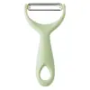 Pelador Doméstico de Acero Inoxidable Afilado Engrosado Pelador de Melón Cuchillo para Pelar Frutas Pelar Piel de Papa Pelado Súper Rápido Fabricante