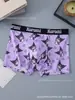 PersonalizadoNuevo Comercio Exterior para Hombre Estampado con Letras Gráficas Transpirables Elásticos Calzoncillos tipo bóxer Shorts al por mayor