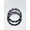Accesorios para Relojes Negro Submariner Bisel de Cerámica Bisel Negro de Cerámica Diámetro Exterior 38 mm Diámetro Interior 30.5 mm Piel