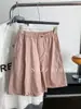 Nuevos Shorts Casuales de Verano 2026 Ligeros Delgados de Secado Rápido para Mujer Cintura Alta Pierna Ancha Estilo Coreano Pantalones de Cinco Puntos