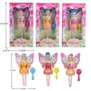 Muñeca Barbie Hada de las Flores para Niños Disfraz de Princesa Sirena Juguete para Niña Figura de Niña Ángel
