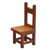 1:12 casa de muñecas casa de muñecas mini muebles artesanía ob11 modelo de silla de madera maciza moderna simple pequeña silla