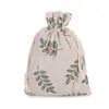 Bolsas de Algodón con Cordón Floral Personalizadas para Guardar Artículos, Soporte para Impresión de Logo, Venta al por Mayor a Partir de un Paquete, Bolsita de Incienso Repelente de Mosquitos de Regalo