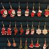 Brincos de Natal Conjunto de Brincos de Natal Floco de Neve Sino Brincos de Natal Árvore de Natal Brincos de Natal Transfronteiriços