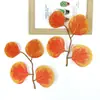 Hoja de Eucalipto Nueva Hoja de Corazón Hogar Escandinavo Arreglo Floral Decoración Planta Verde Artificial Ins Boda Planta Verde Bosque