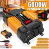 Inversor de conversión para coche WISH explosions 12V a 220V/110V 300W 500W Pantalla LCD Inteligente USB