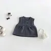 Suéter con Cuello de Flor de Loto Dulce para Bebé Dianxi Conjunto de Tres Piezas para Niña Otoño Pantalones de Pierna Ancha Florales