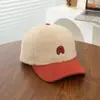 Gorra de Béisbol de Felpa para Bebé Otoño e Invierno Estilo Chino Sencilla Gorra con Visera para Niño Sombrero Cálido para Exteriores para Niños Venta al por Mayor