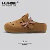 Zapatos Birkenstock Retro Globales para Mujer 2026 Nuevos Primavera/Verano de Punta Cerrada sin Cierre Zapatos Perezosos Estrella Mariposa Medias Zapatillas