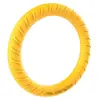 Brinquedo de bola frisbee para cachorro, durável e resistente a mordidas, alivia o tédio, argola para puxar para cães grandes, médios e pequenos, suprimentos de brinquedos para animais de estimação