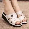 Sandalias de Cuña de Tacón Alto Casual Antideslizantes para el Hogar de Mujer Moda Verano 2026 Venta al por Mayor desde Fabricante