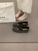 Primer Encuentro Temporada Lana a Cuadros Lunares Planos Zapatos Planos de Ballet Ropa de Abrigo 2026 Otoño Nuevos Zapatos Mary Jane Mujer