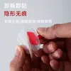 Ganchos Adhesivos sin Taladro para Colgar en la Pared del Baño, Ganchos Adhesivos sin Rastro, Mini Ganchos Rojos Festivos, Ganchos para Joyería y Llaves