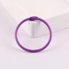Pintura Color Caramelo Hierro 45MM Anillo para Tarjetas Accesorios Anillo para Libro de Hojas Sueltas Encuadernación de Tarjetas Accesorios para Llavero
