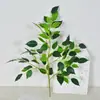 Árbol de Banyan Artificial Paisajismo Vegetación, Accesorios para Arreglos Florales, Hojas Decorativas de Árbol para Jardín, Materiales Florales, Decoración Suave para Exhibición en Casa