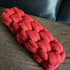 Almofada de Abraço com Nó Torcido Amazon Estilo Ins Almofada Lombar de Quarto Decoração de Casa Sala de Estar Cama Almofada de Sofá Atacado