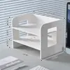 Estante para Archivos Estante de Almacenamiento Multicapa Estante de Almacenamiento de Escritorio para Archivos a4 Estante para Archivos Almacenamiento de Carpetas Estante para Archivos Multicapa