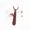 Pajarita de graduación para mujer, color vino tinto, estilo académico japonés JK, accesorios para uniformes escolares gratuitos.